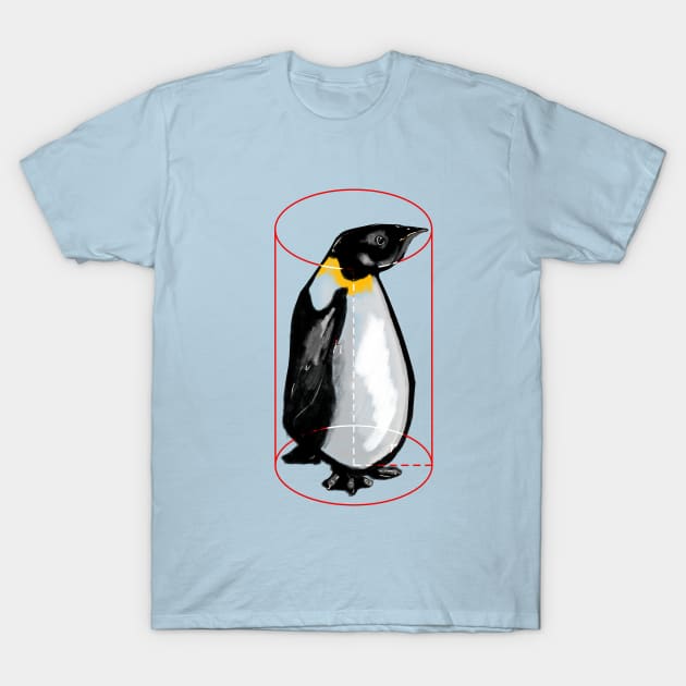 Penguins are cylinders T-Shirt by CeaV